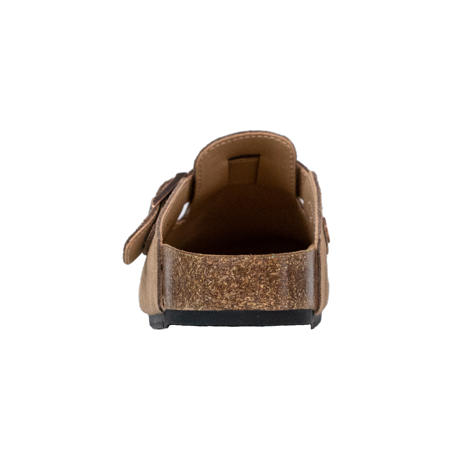 Evergreen Closed Round Toe Suede Clogs