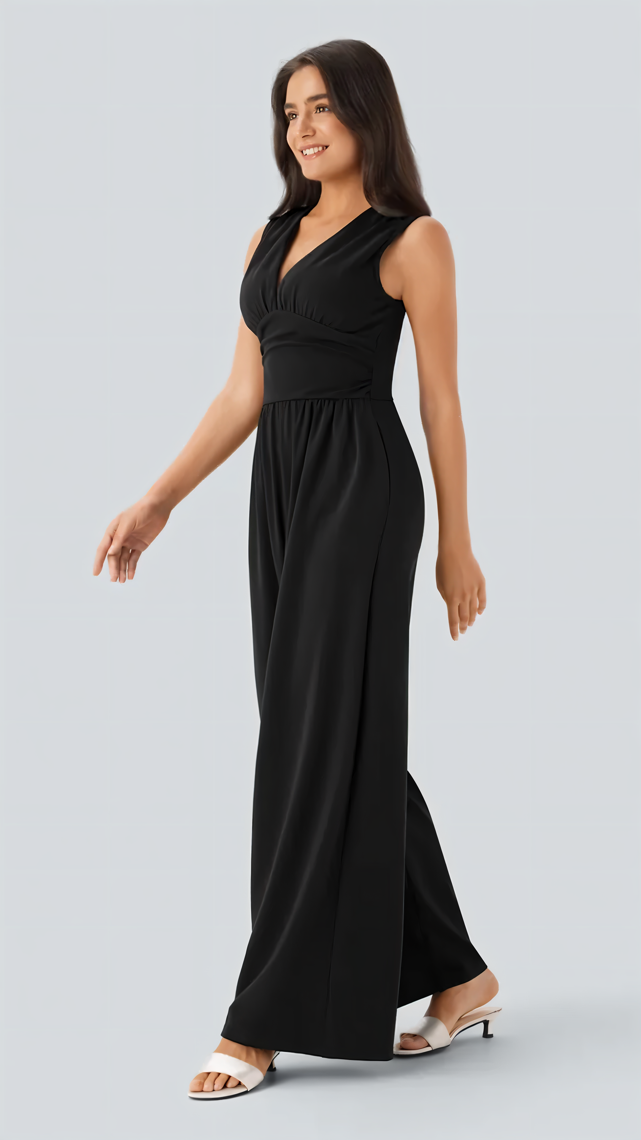 Emerald | Elegant Jumpsuit with V-Neck