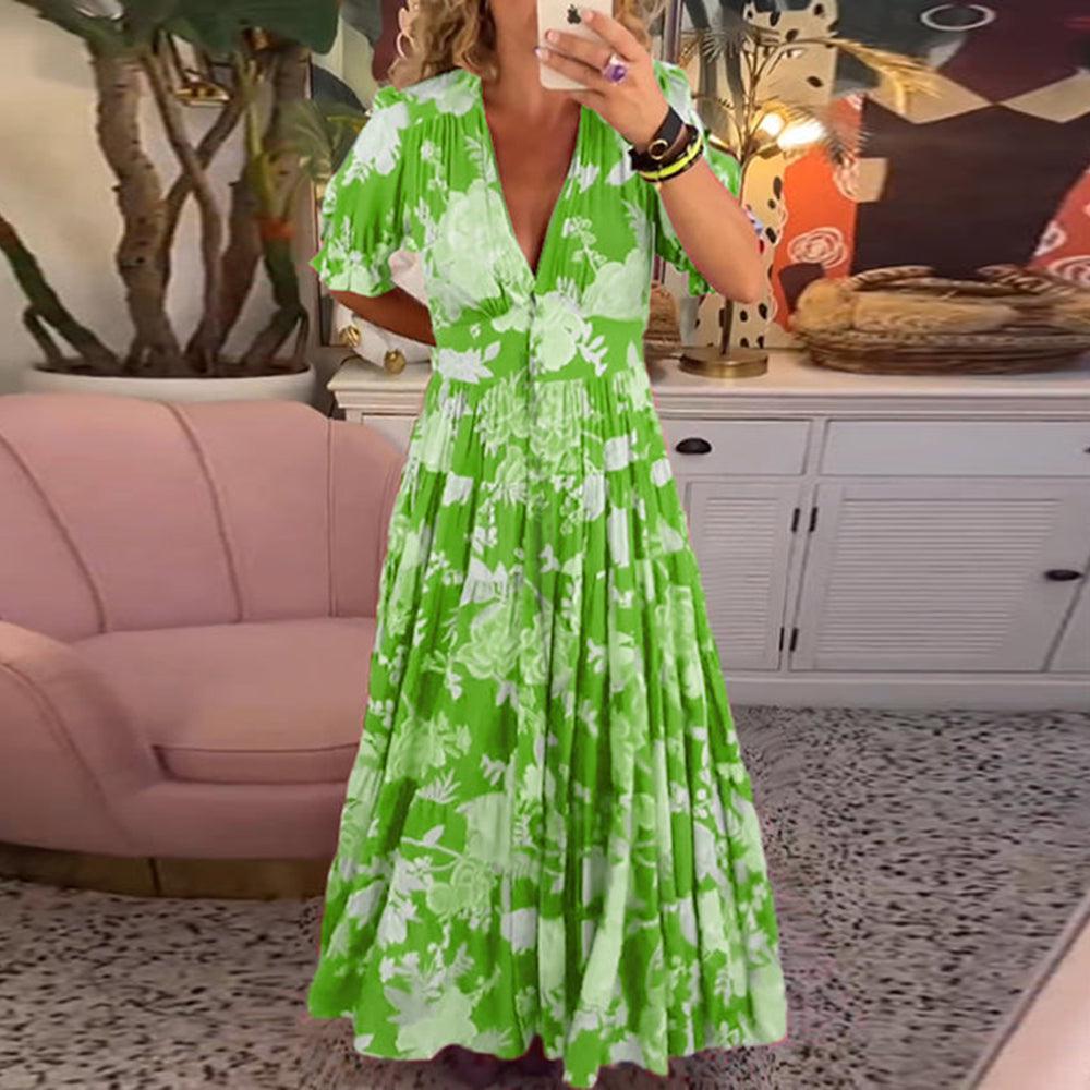 Dionne - Vibrant Floral Dress