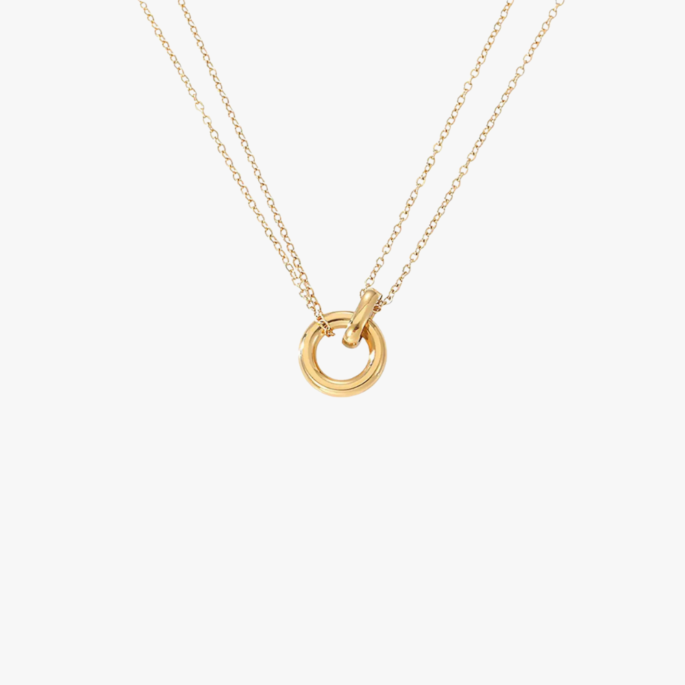 Stylish necklace with elegant ring - a unique addition to your wardrobe