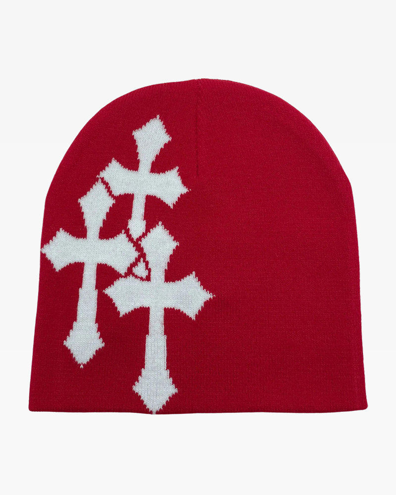 Crossed Hearts Beanie
