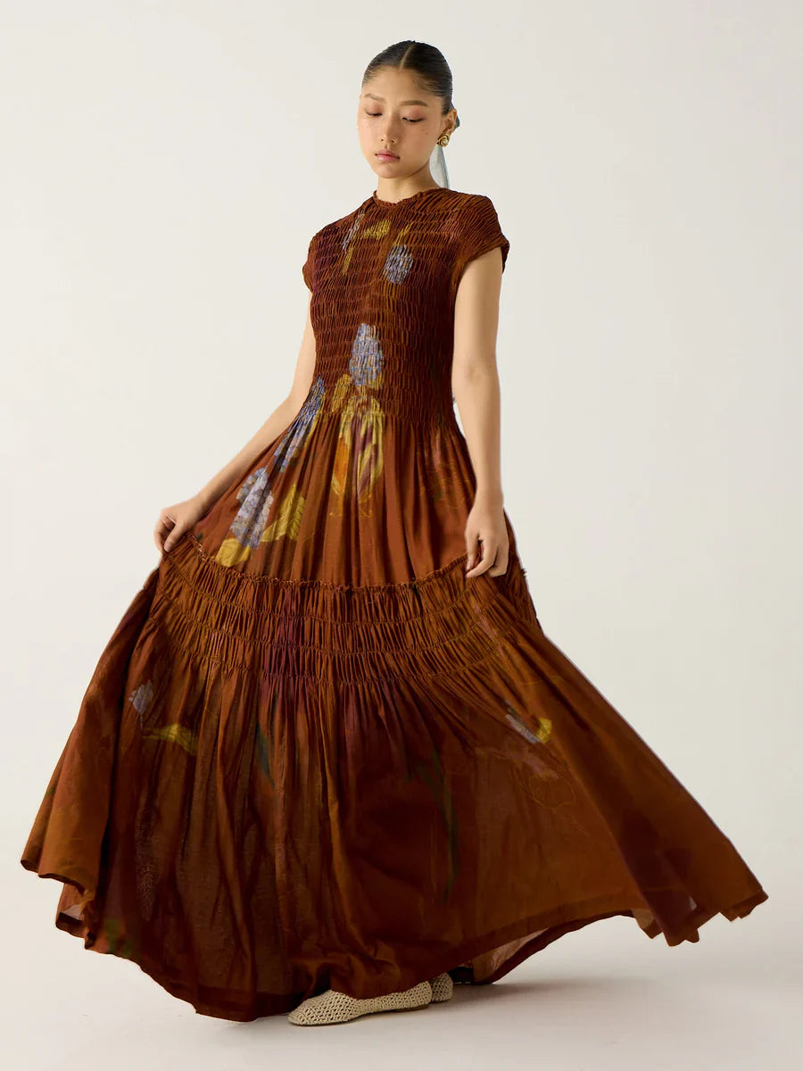 Amira Cotton Flare Dress