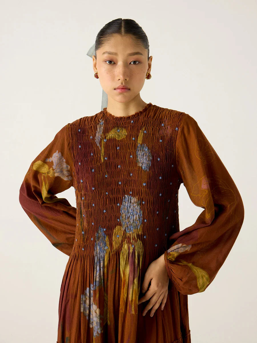 Amira Cotton Flare Dress