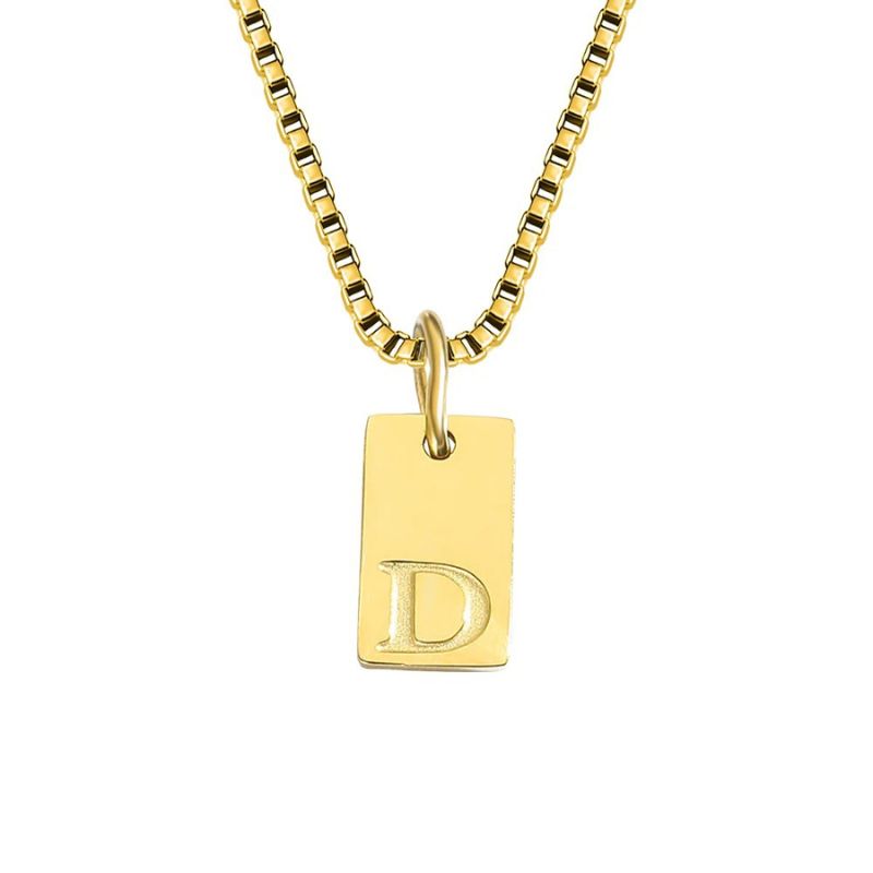 Elegant Initial Letter Chains – Stylish Personalized Jewelry Piece by Aleid