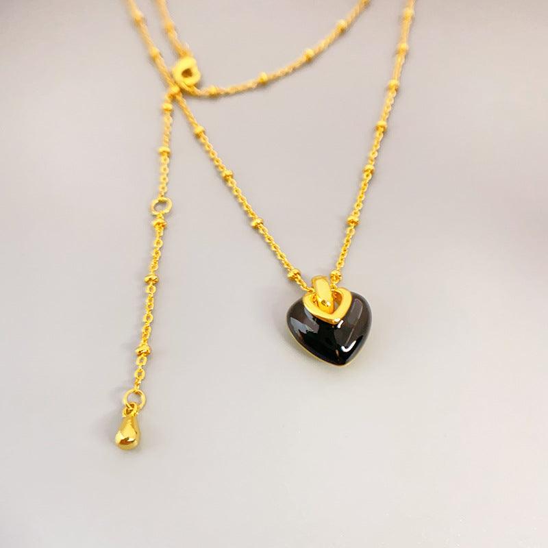 Elegant French Love Necklace - Demi Lux and Timeless