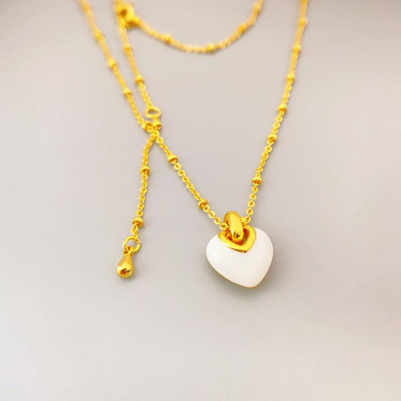 Elegant French Love Necklace - Demi Lux and Timeless