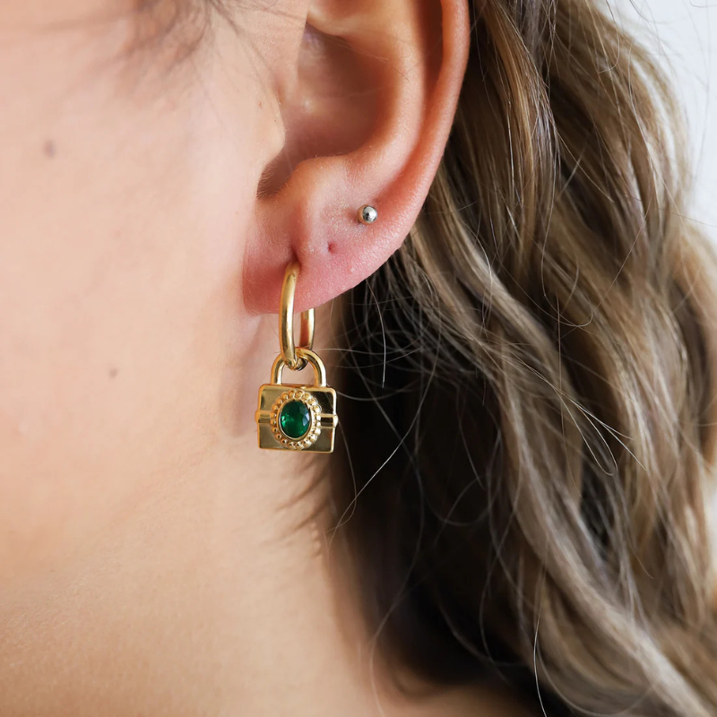 Elegant Gemstone Sotaureolus Earrings - Aubrielle