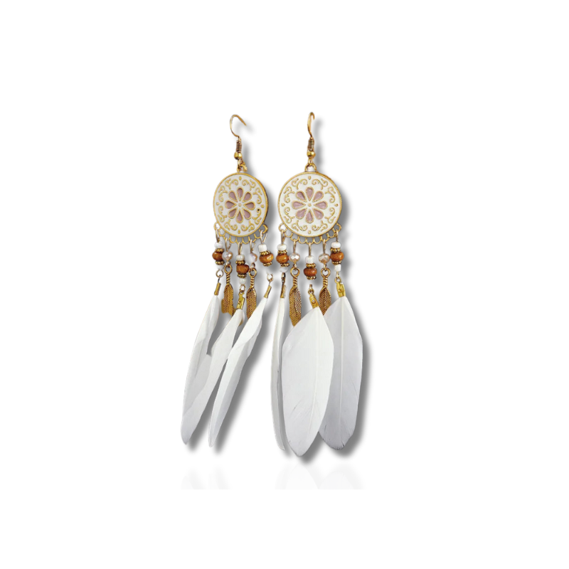 Cheryl Bohemian Dangling Earrings with Elegant Tassels for a Stylish Look