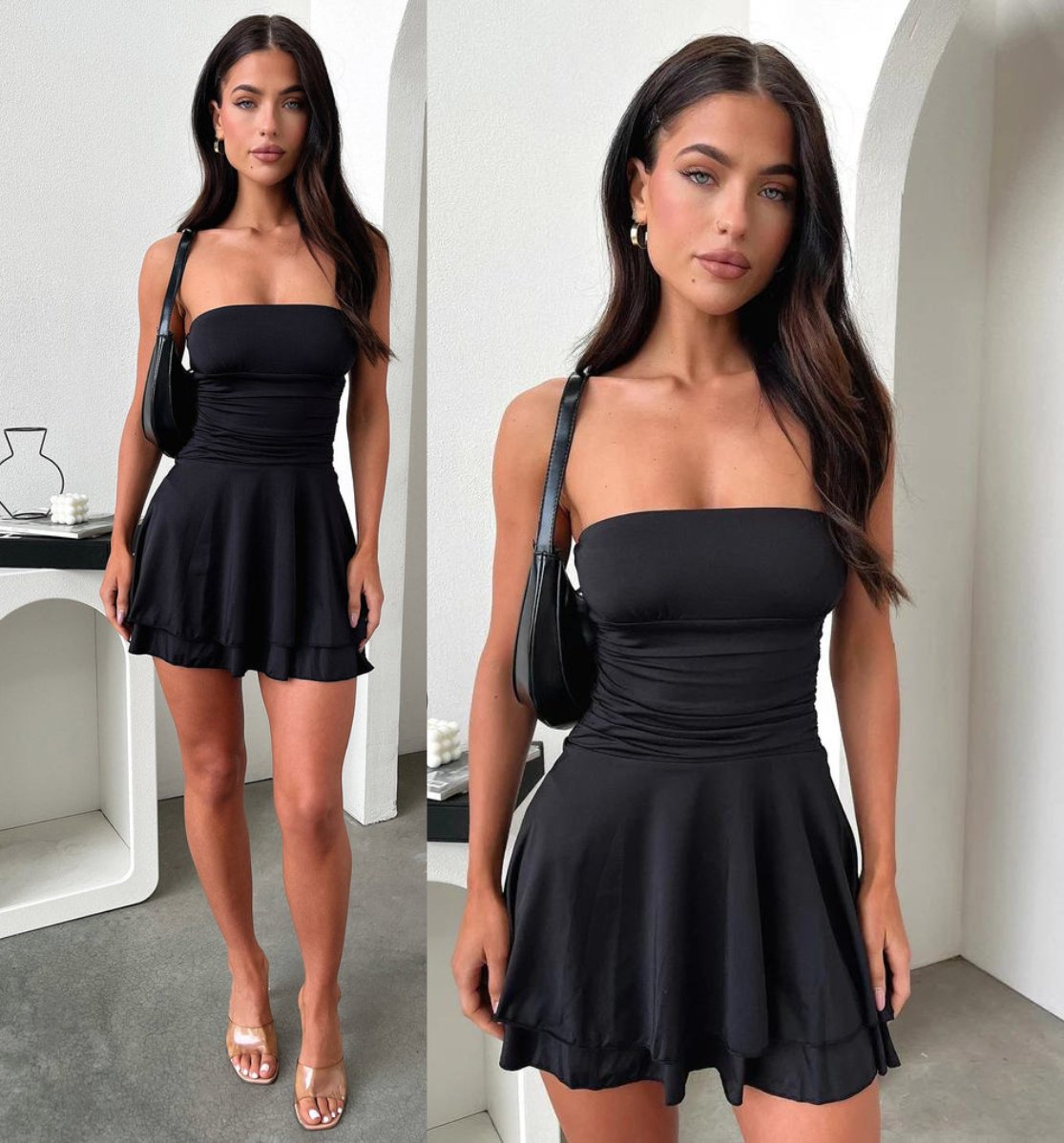 Lizzy Chic Summer Mini Dress