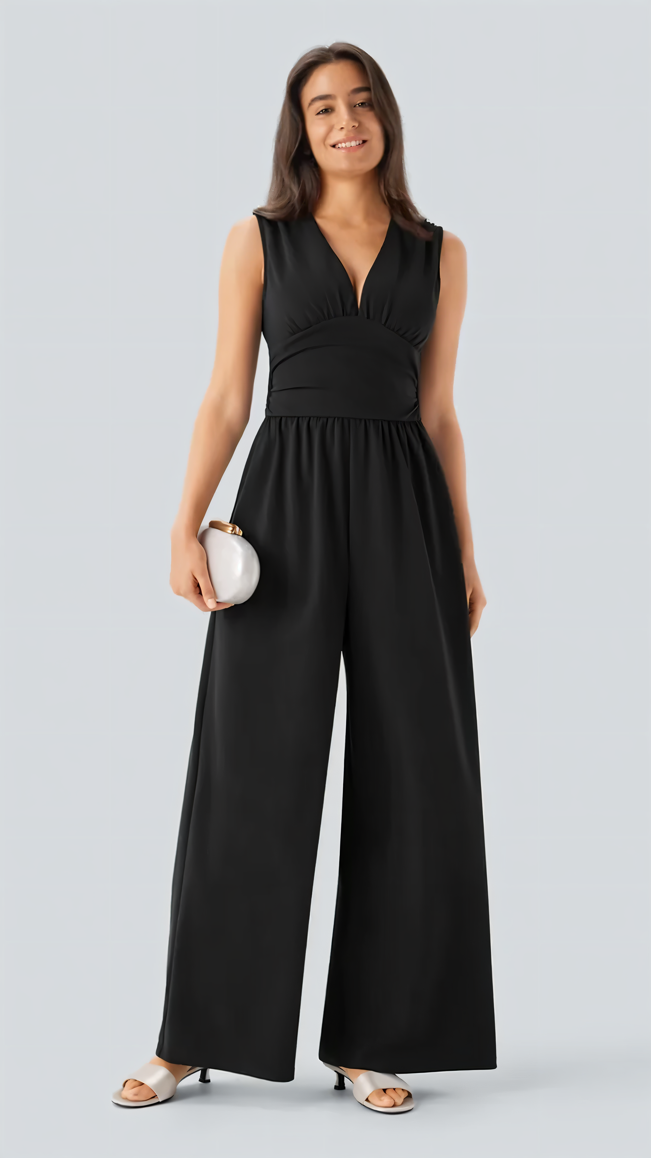 Emerald | Elegant Jumpsuit with V-Neck