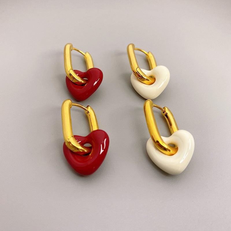Stylish French earrings Caitlin - Add a touch of elegance to your look