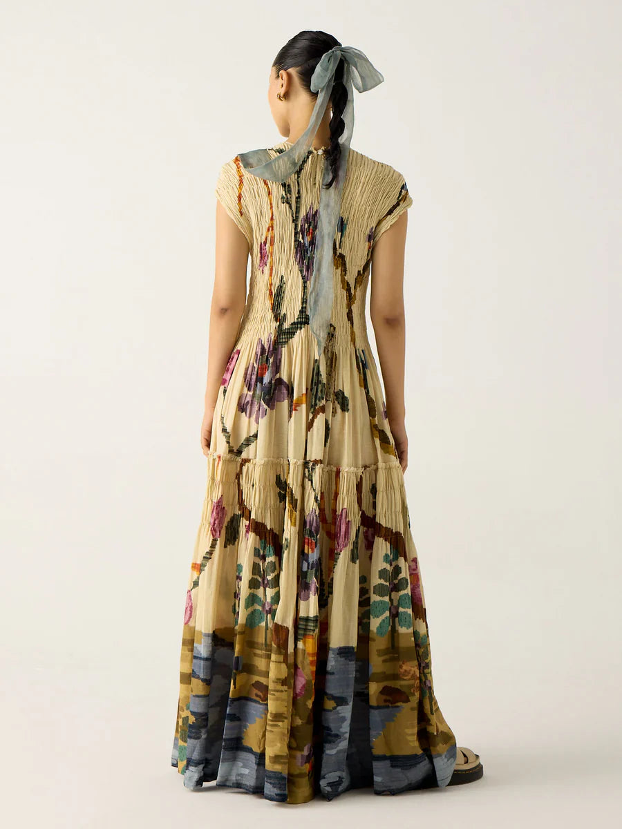 Amira Cotton Flare Dress