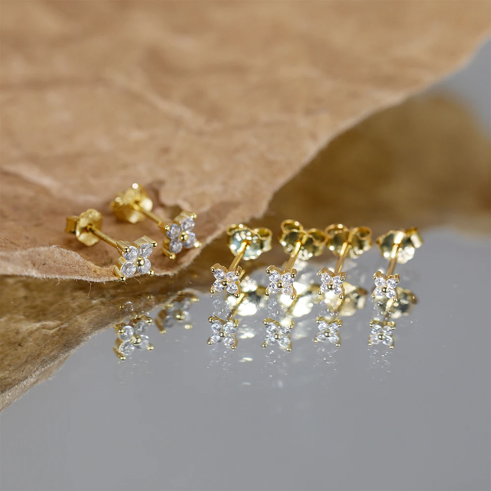 Elegant Flower Earring Studs - Sophie for Sophisticated Style