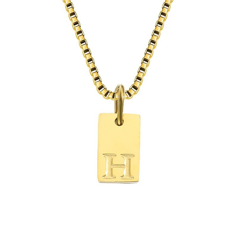 Elegant Initial Letter Chains – Stylish Personalized Jewelry Piece by Aleid