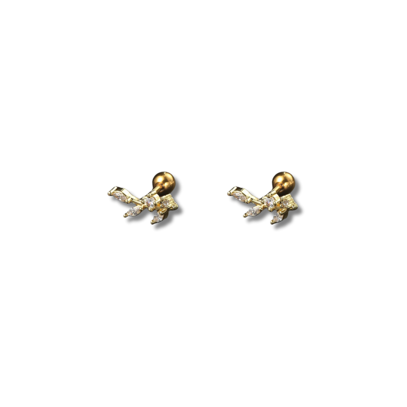 Elegant Lens Earrings - Sunny