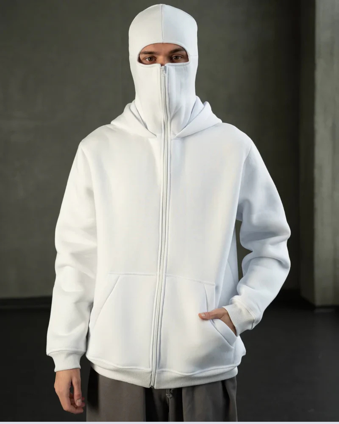 Balaclava Full Zip Hoodie