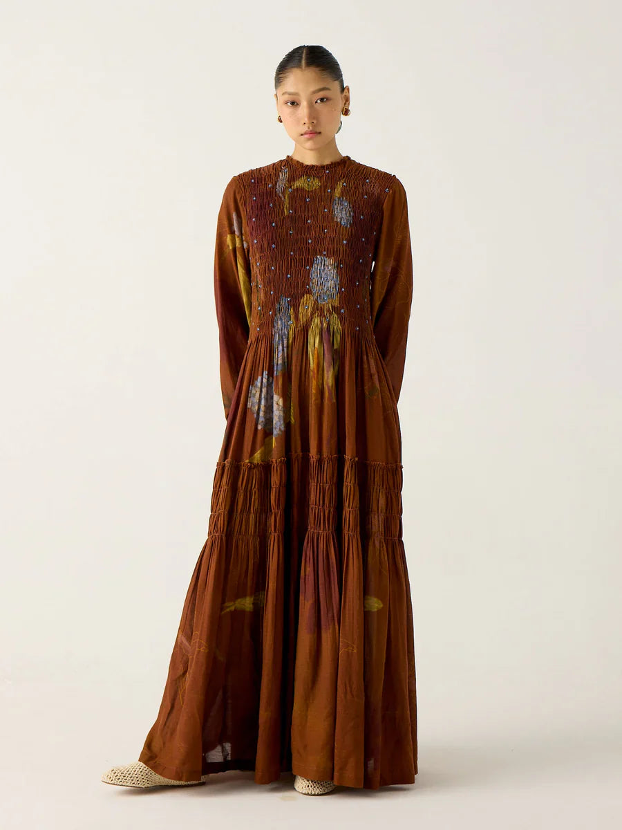 Amira Cotton Flare Dress