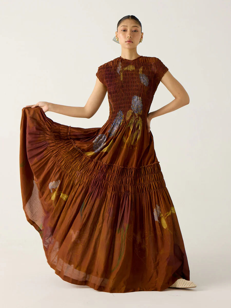 Amira Cotton Flare Dress