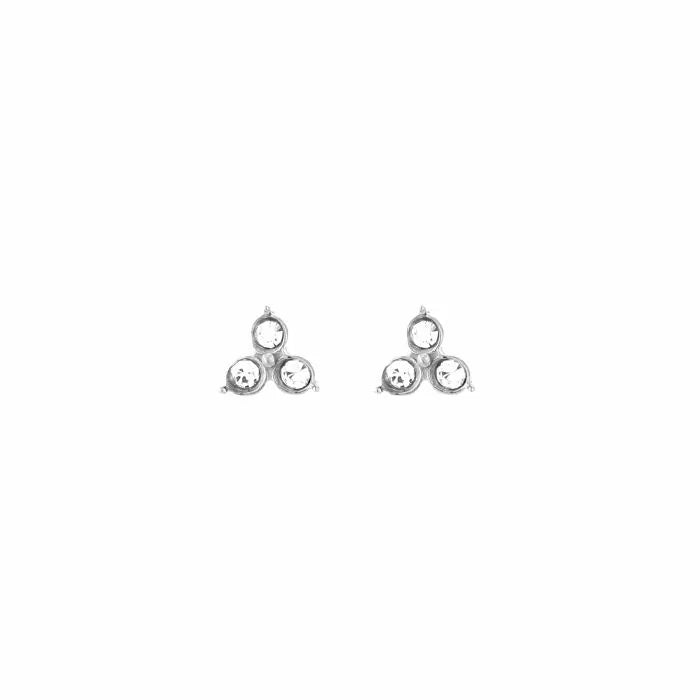 Chic Crystal Zircon Stud Earrings - Irma for an Elegant Look