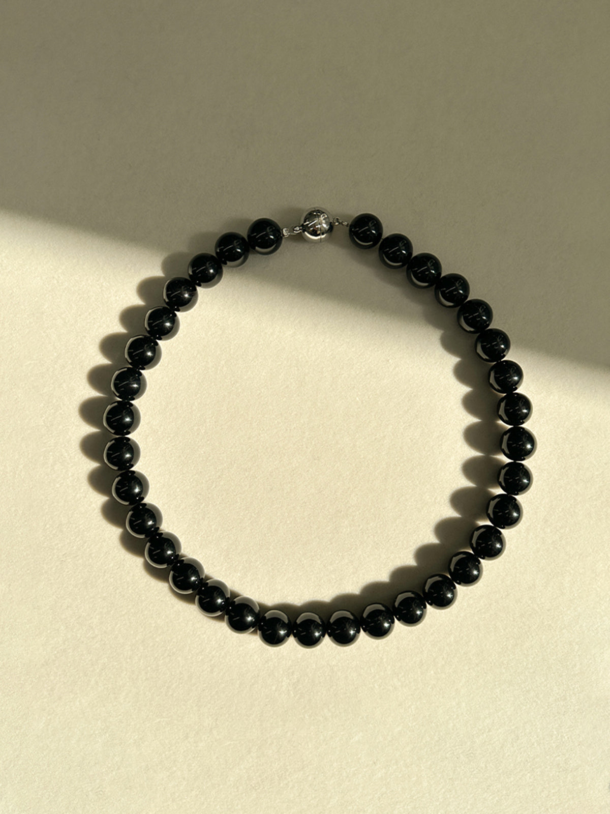 Stylish Black Onyx Beaded Necklace to Showcase Your Style
