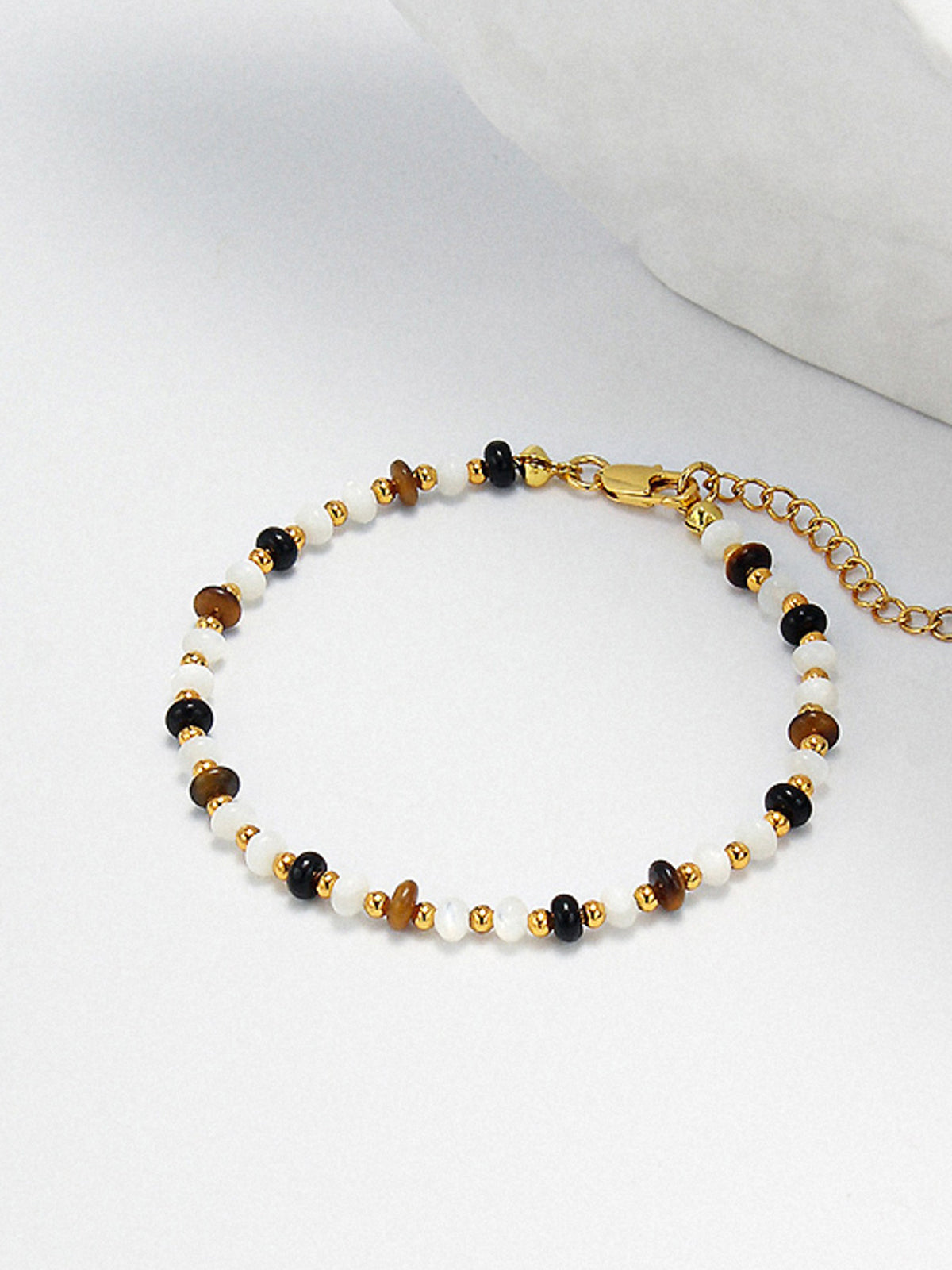 Breathtaking Tiger's Eye Gemstone Beaded Bracelet