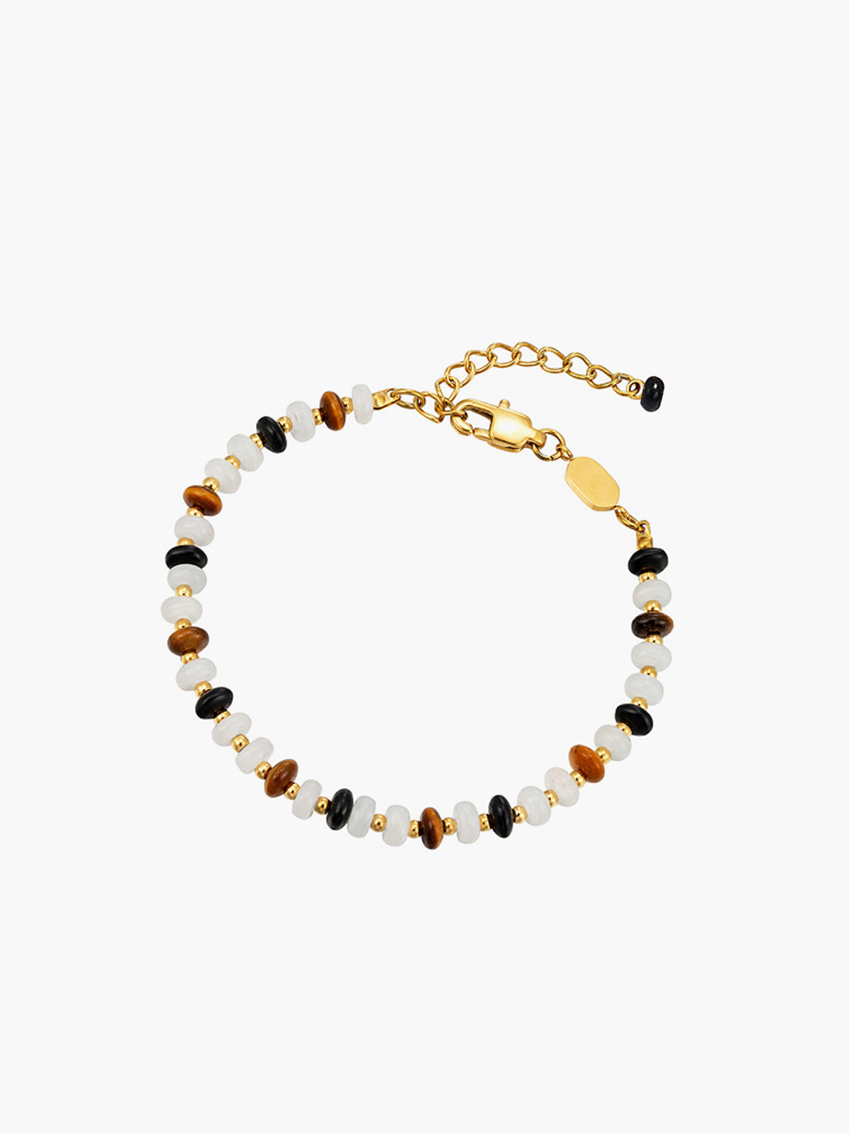 Breathtaking Tiger's Eye Gemstone Beaded Bracelet
