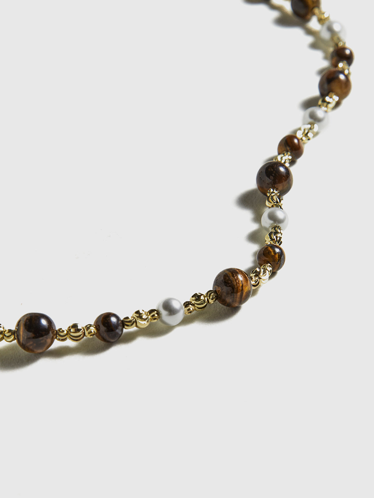 Elegant and trendy Tiger's Eye necklace