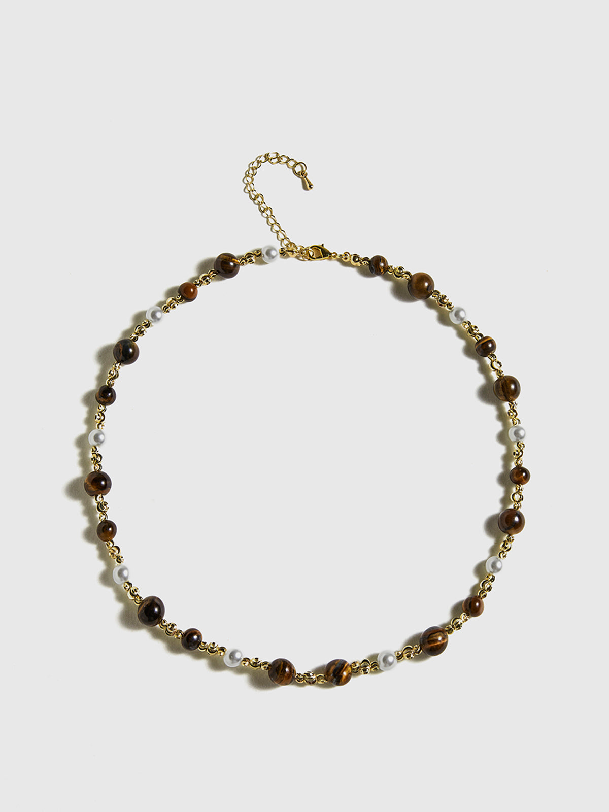 Elegant and trendy Tiger's Eye necklace