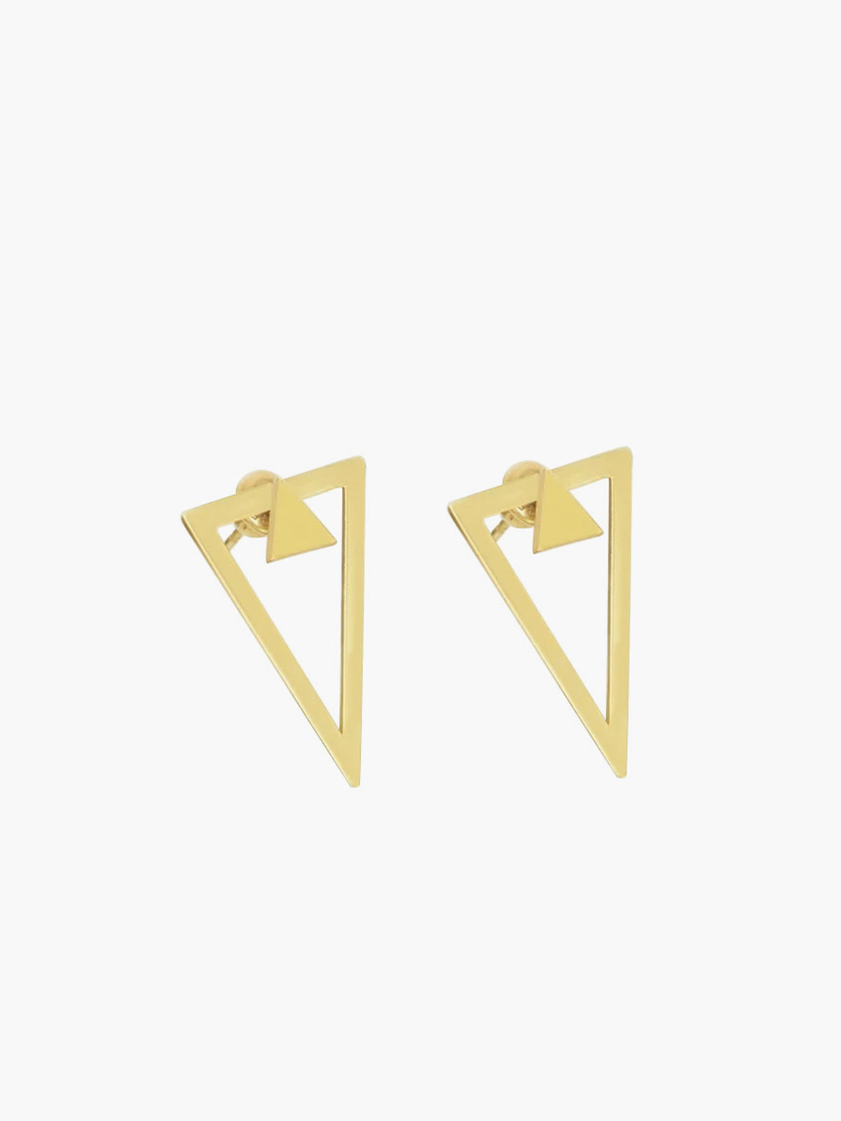 Removable Triangle Earrings