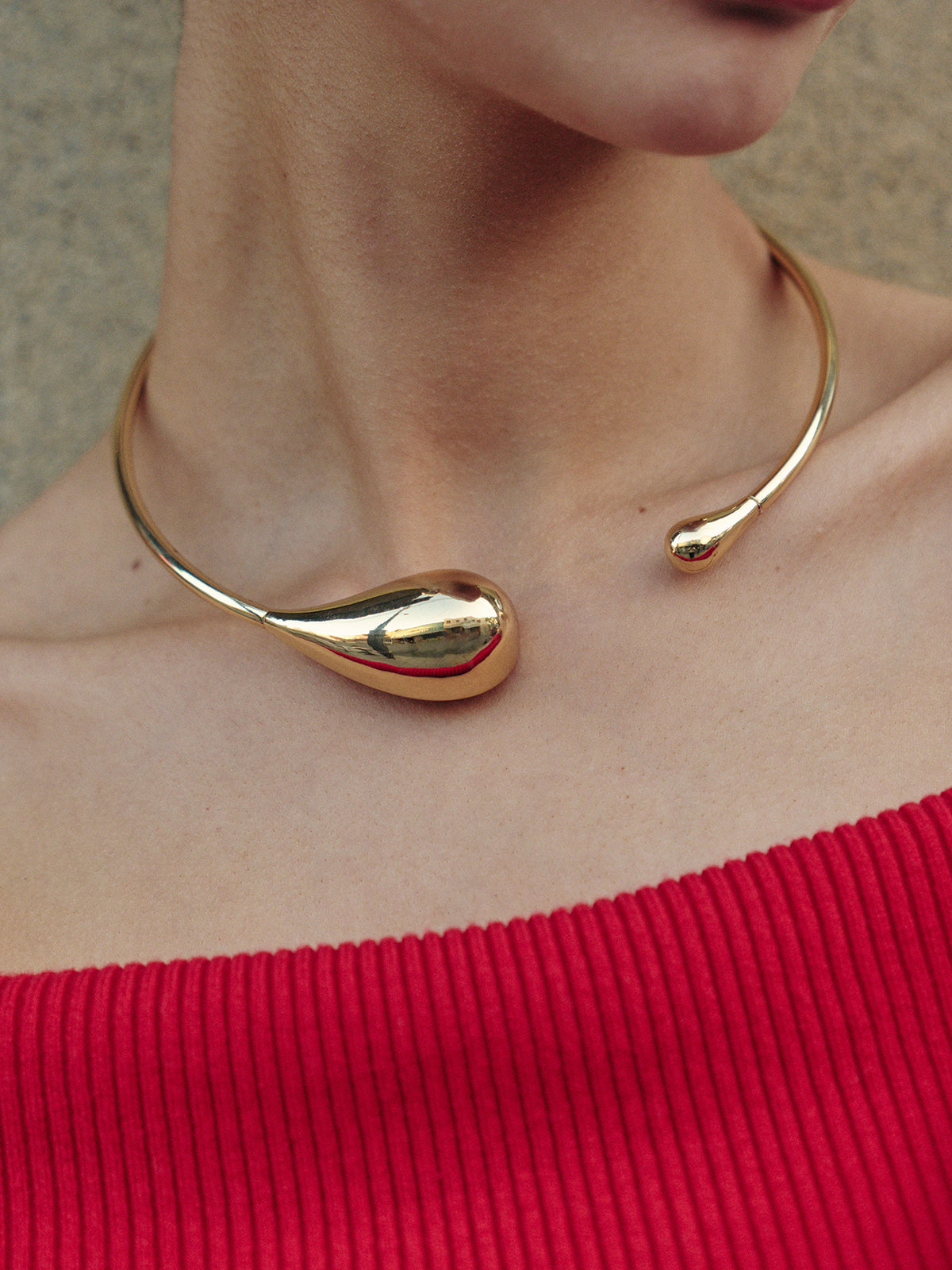 Elegant Sustainable Waterspiegel Necklace