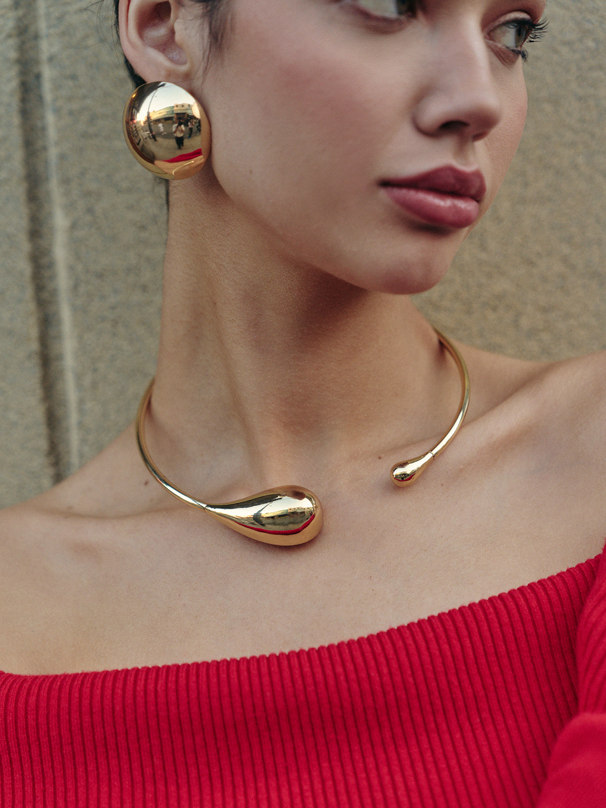 Elegant Sustainable Waterspiegel Necklace