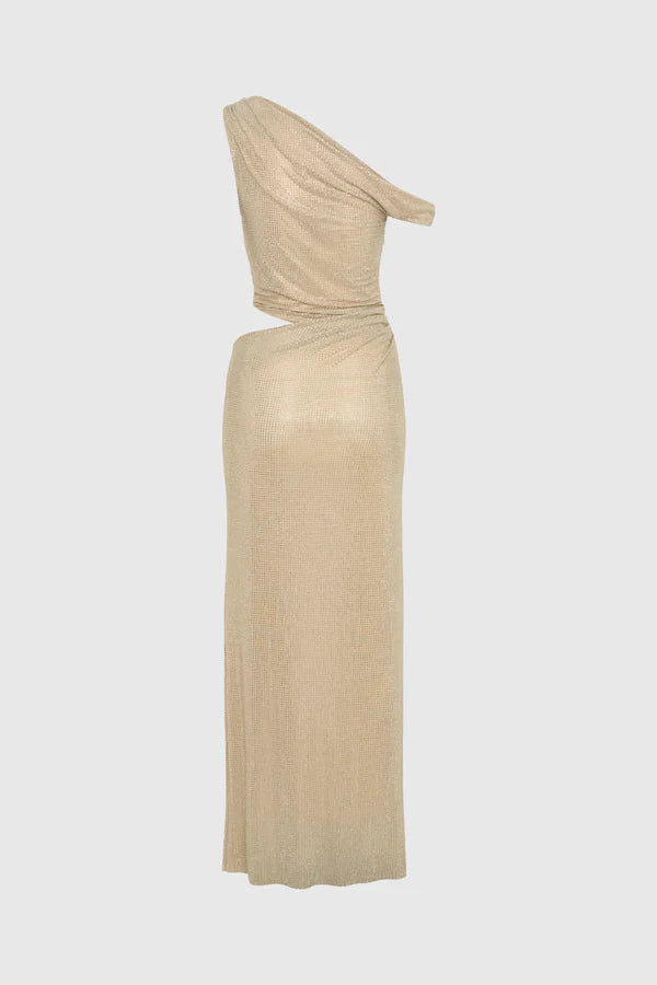 Naomi Sparkle Satin Dress
