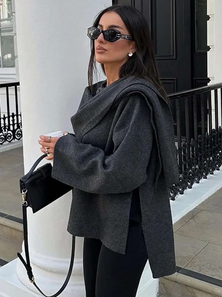 The Kendall Scarf Vest
