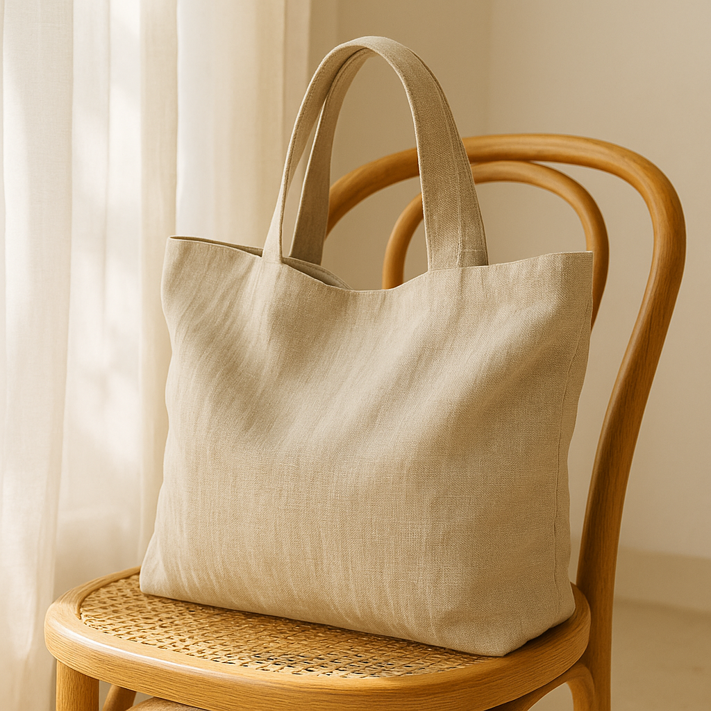 Linen Breeze Tote
