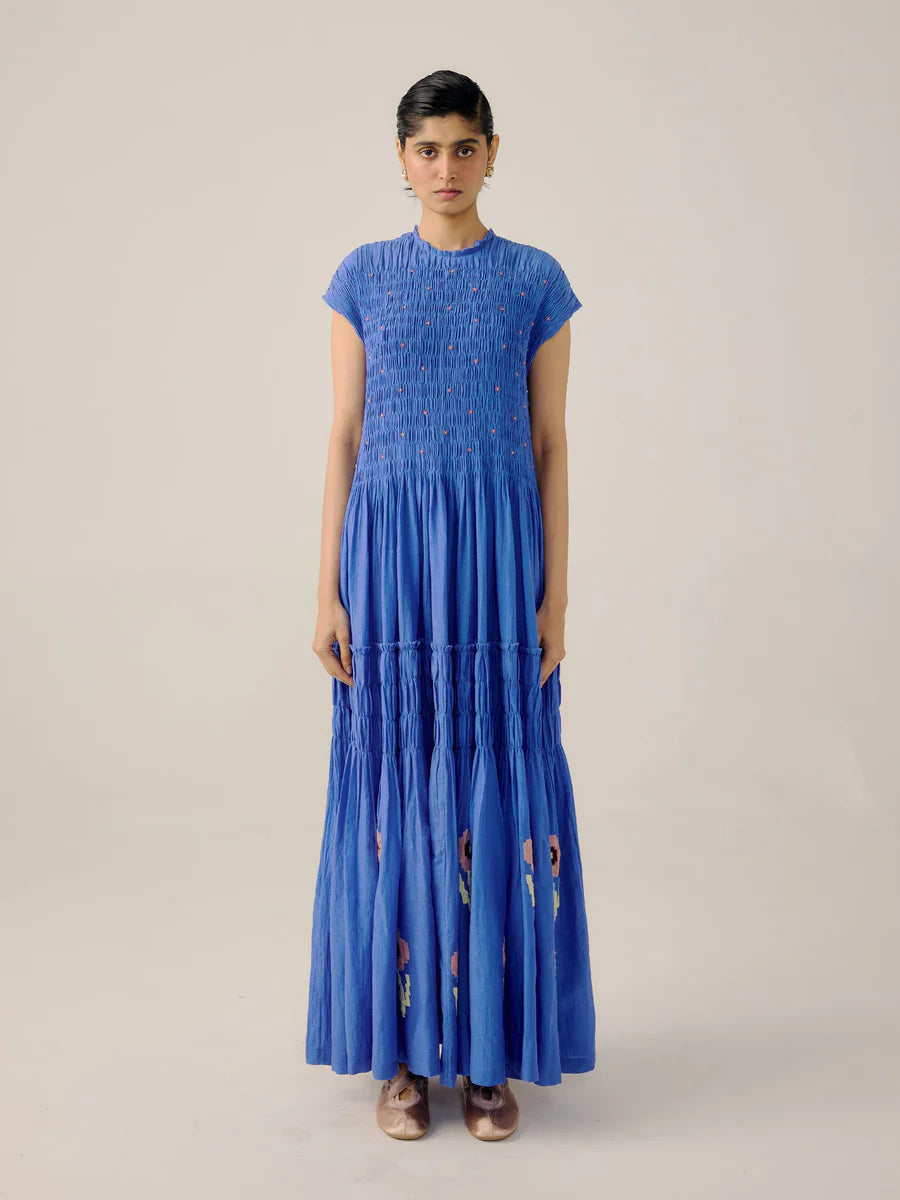 Amira Cotton Flare Dress