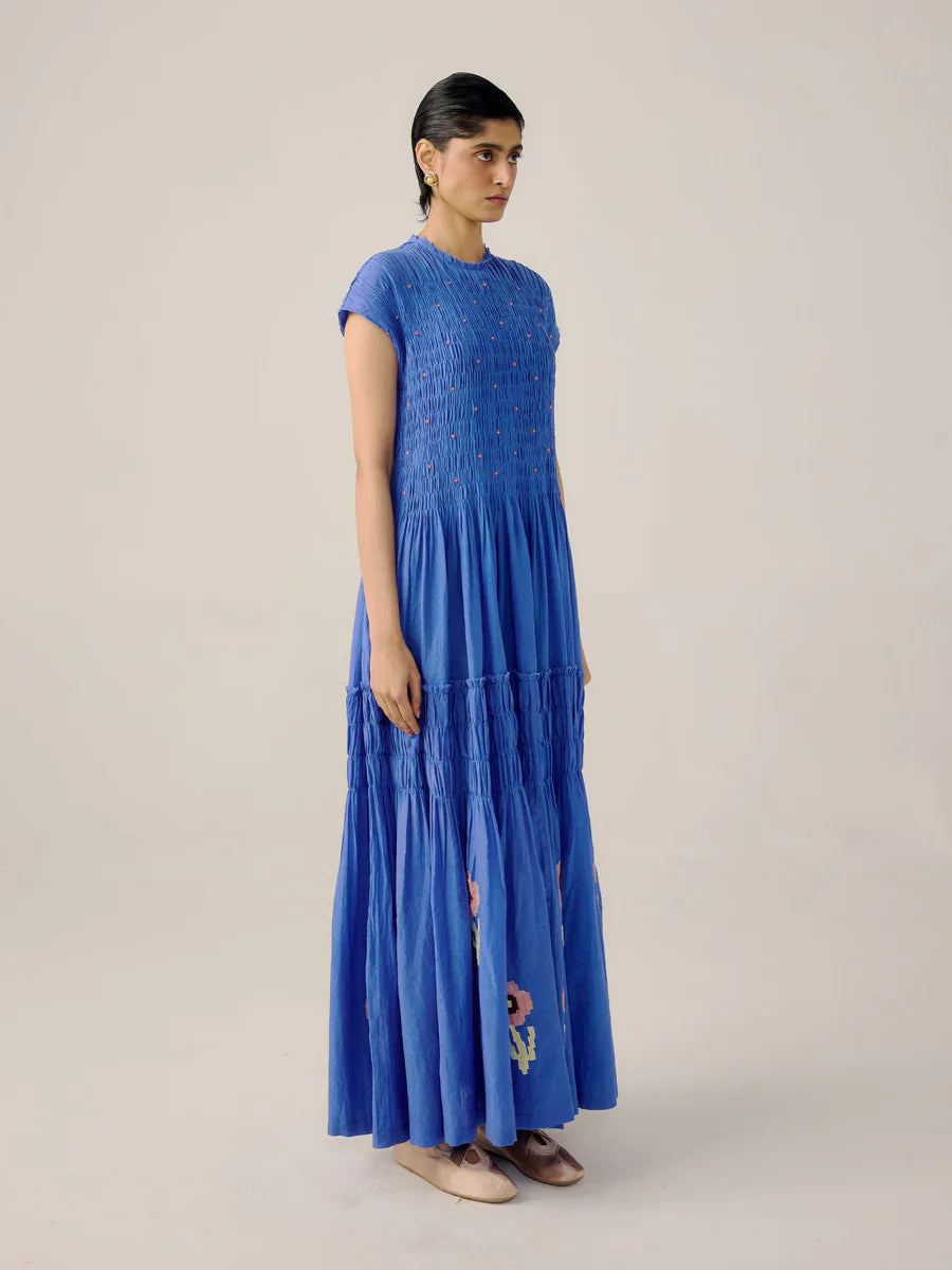 Amira Cotton Flare Dress