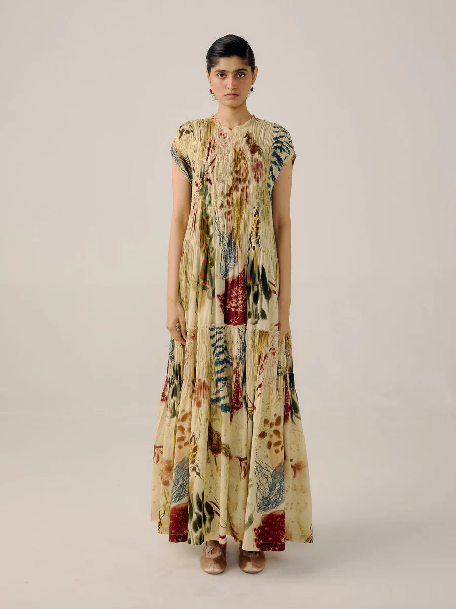 Amira Cotton Flare Dress