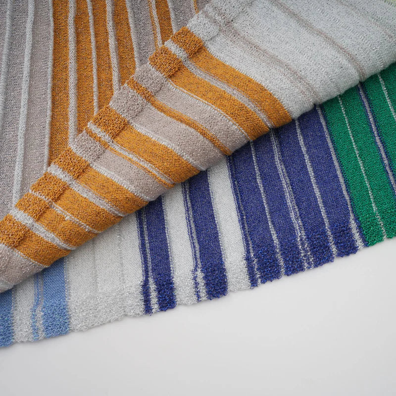 Liana Metallic Stripe Dress
