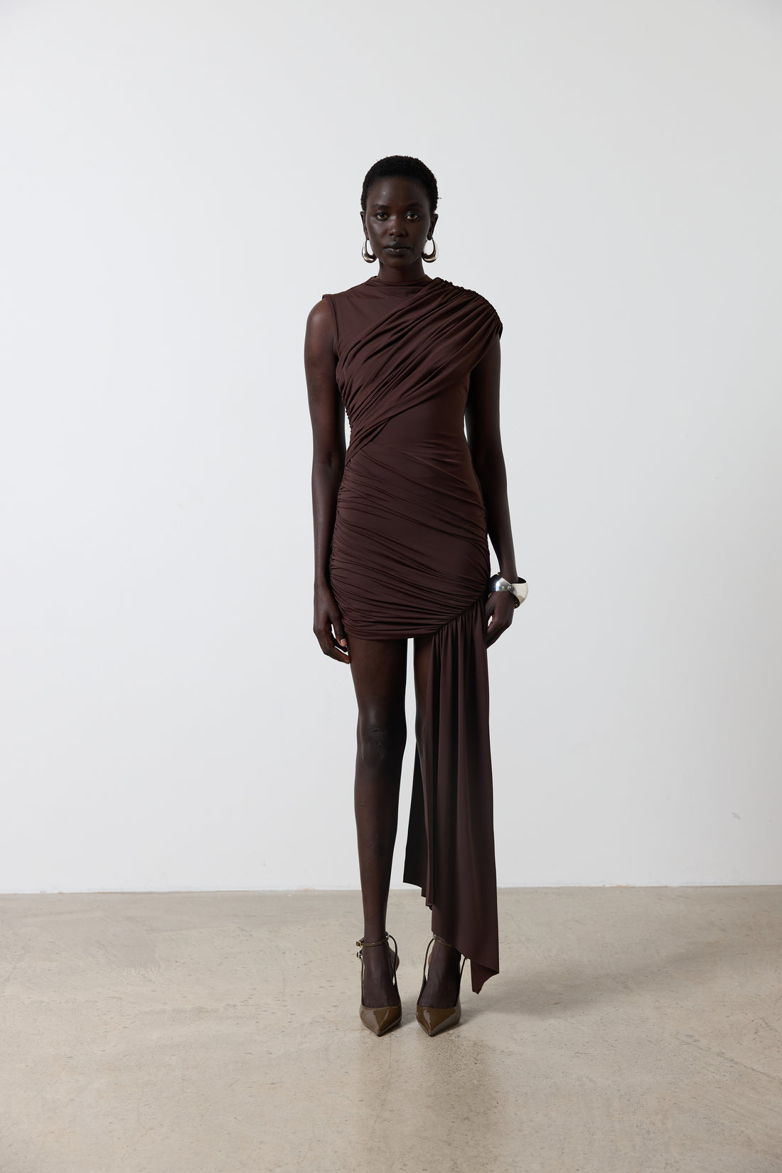 Valenna Draped Mini Dress
