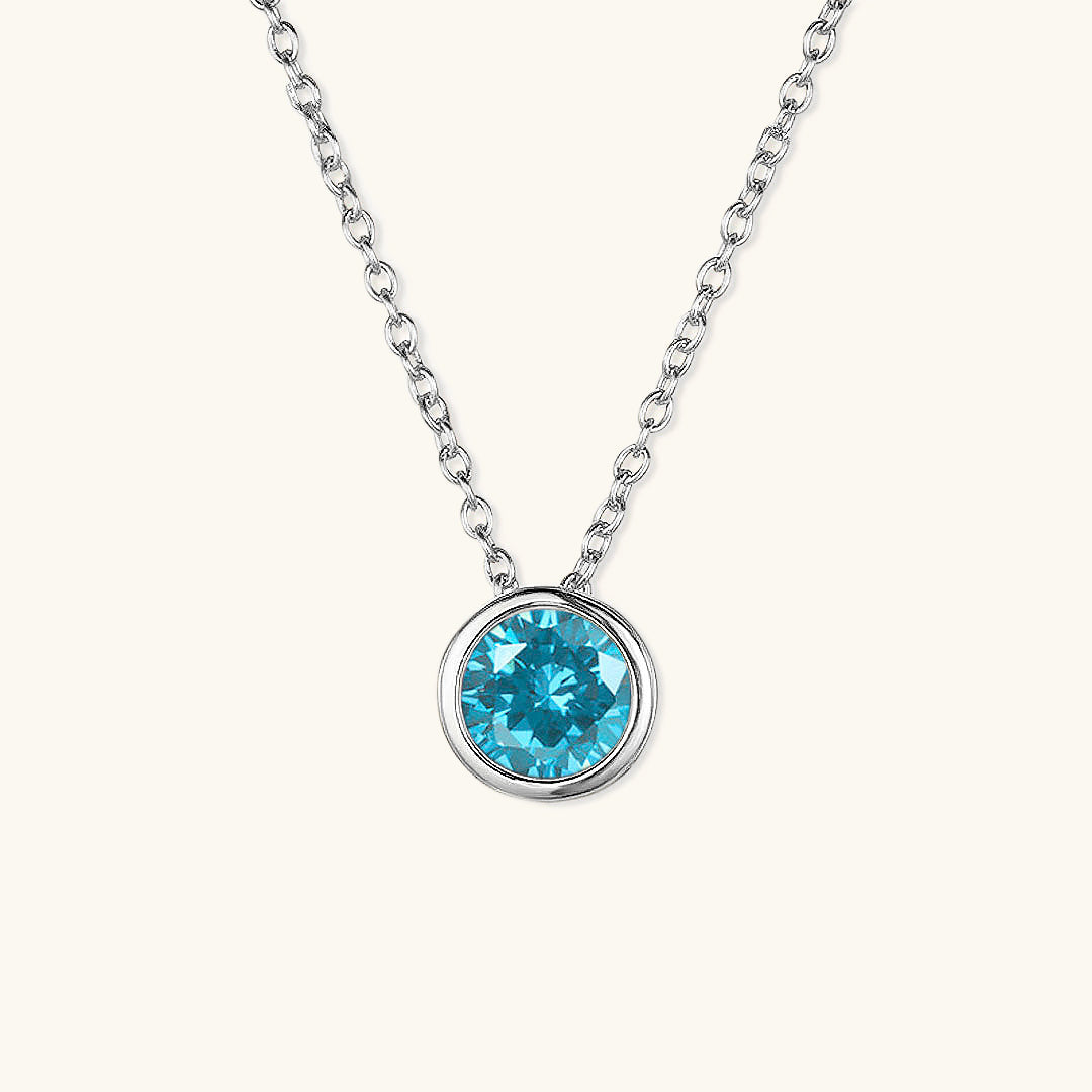 Elegant Birthstone Necklace - Amelia for Personalized Birthday Gifts
