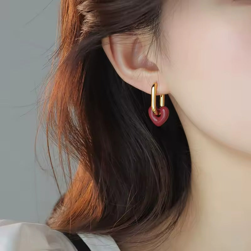 Stylish French earrings Caitlin - Add a touch of elegance to your look