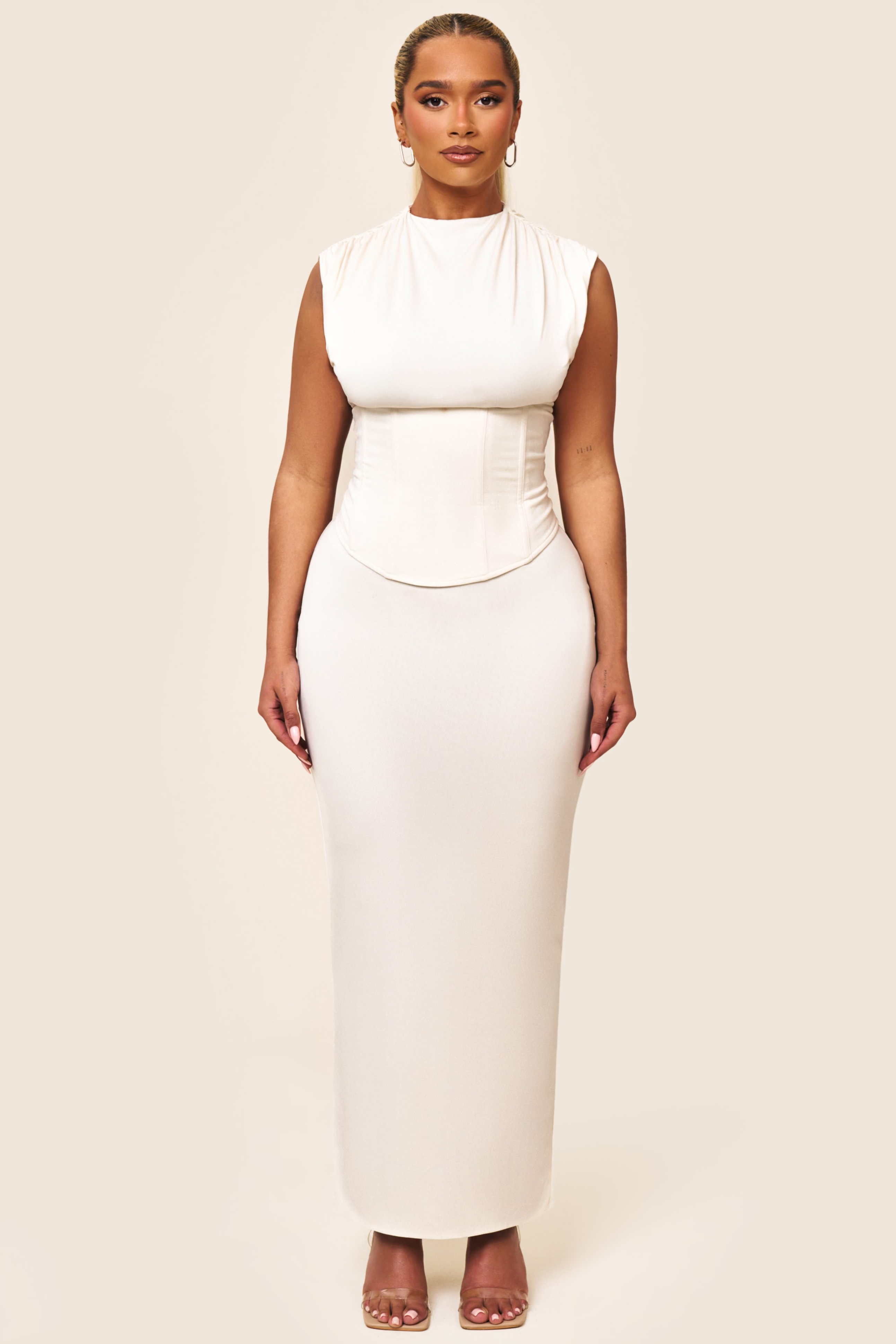 Sandra Maxi in Off-White