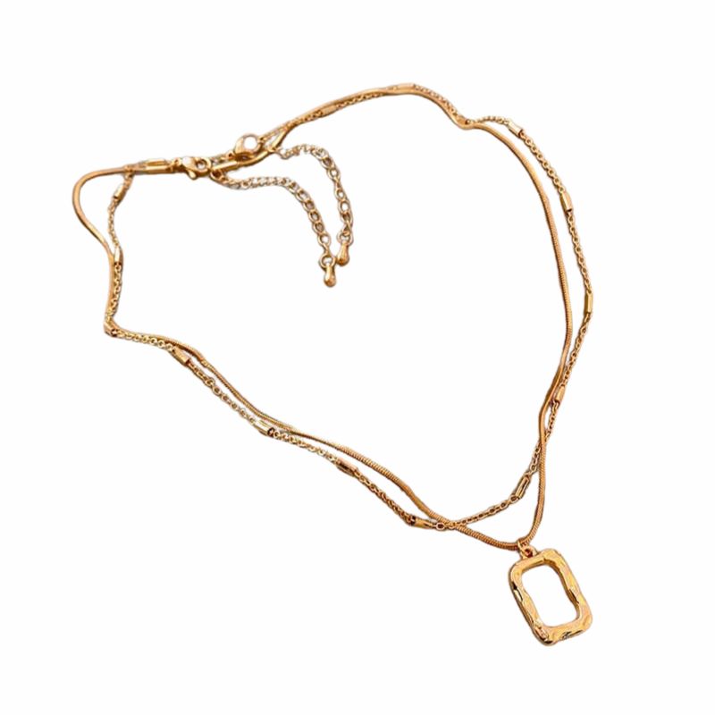 Layered pendant necklace - Anouk