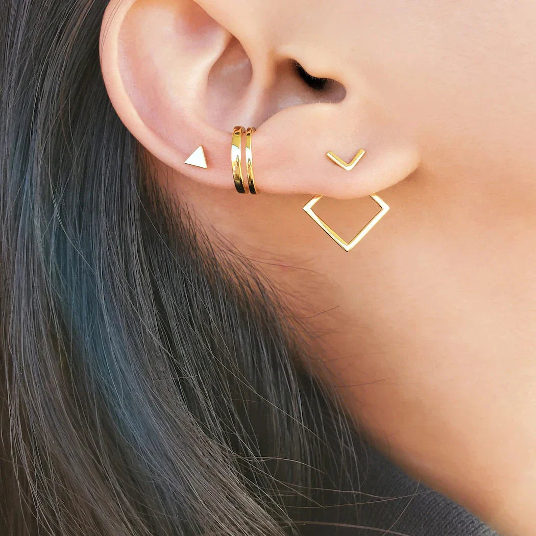 Noa | Minimal Geometric Ear Jackets
