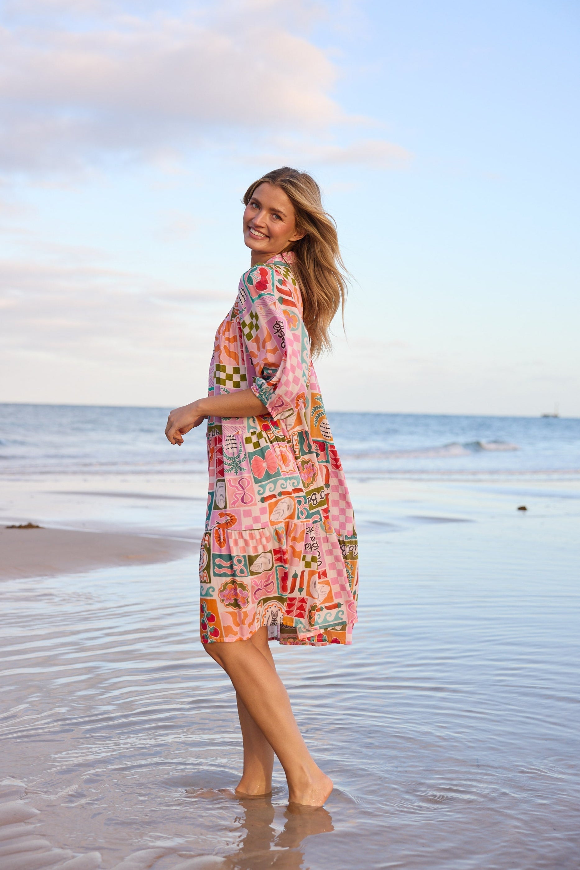 Fiji Dress - Sardinia Summer