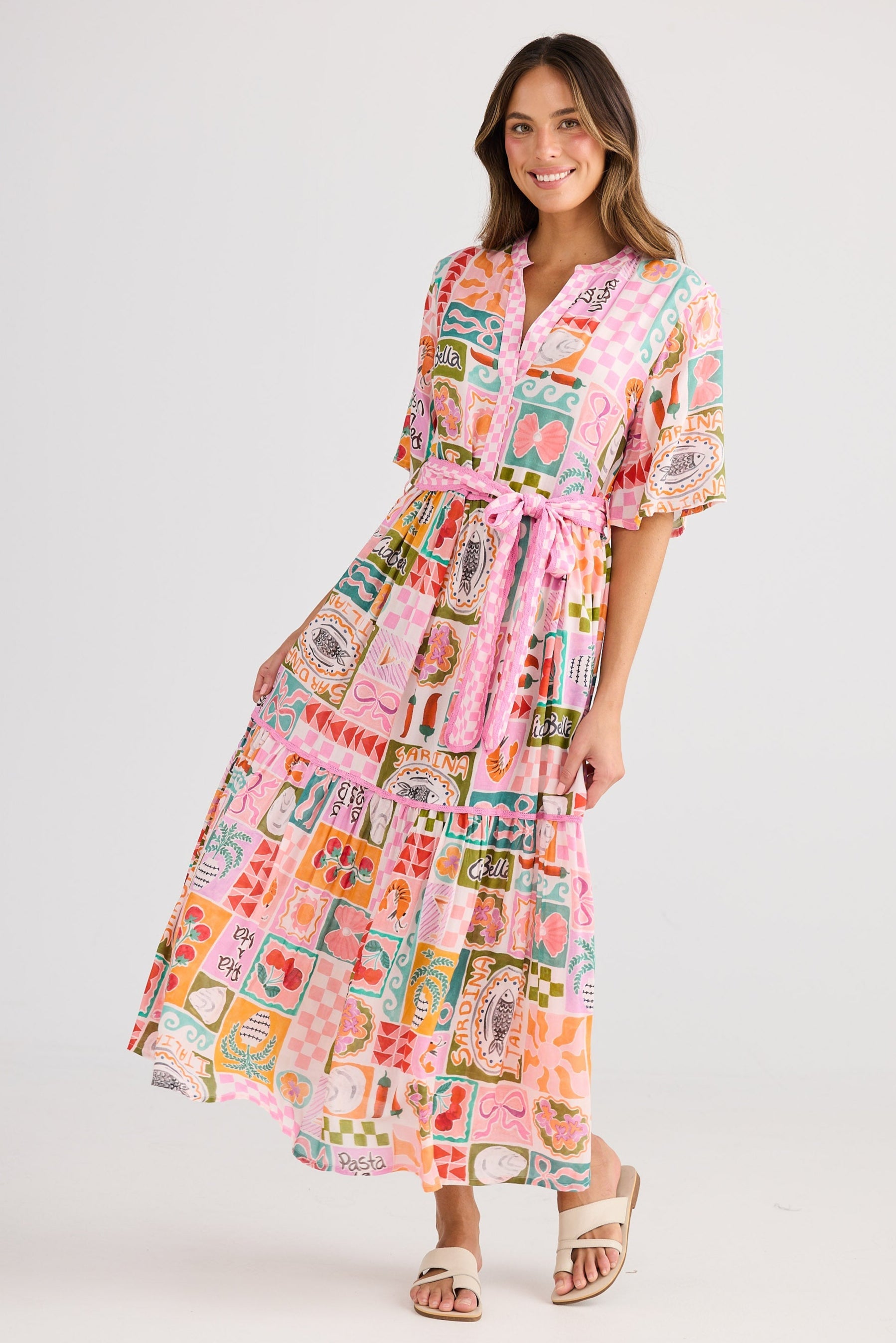 Lynwood Dress - Sardinia Summer