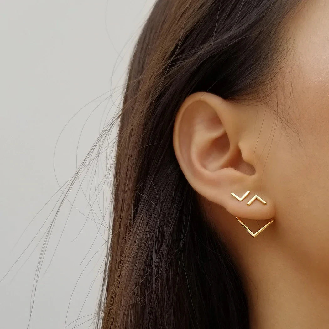 Noa | Minimal Geometric Ear Jackets