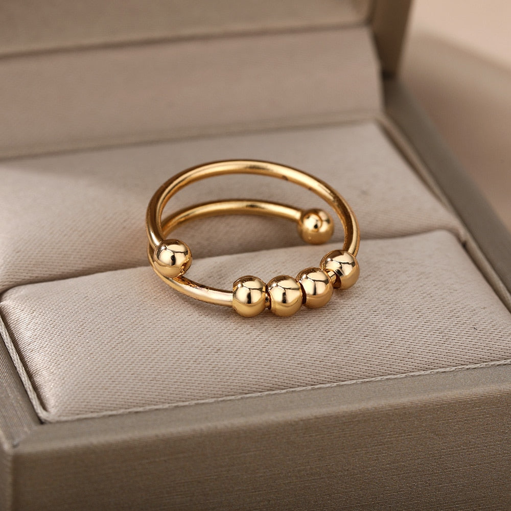 Elegant Adjustable Esra Ring for Timeless Beauty