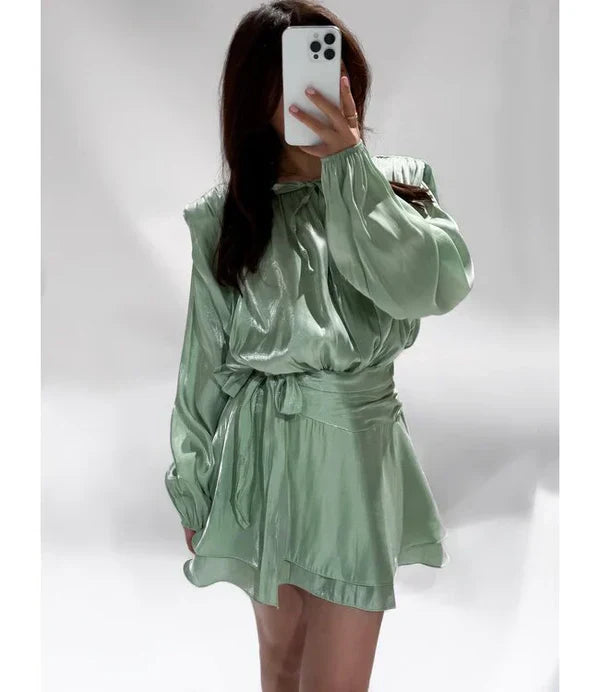 June Satin Dress