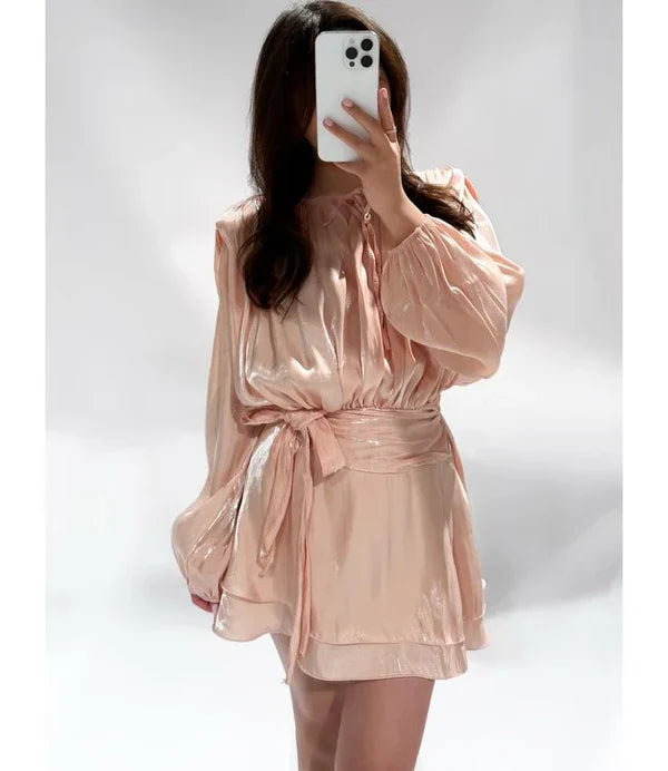 June Satin Dress